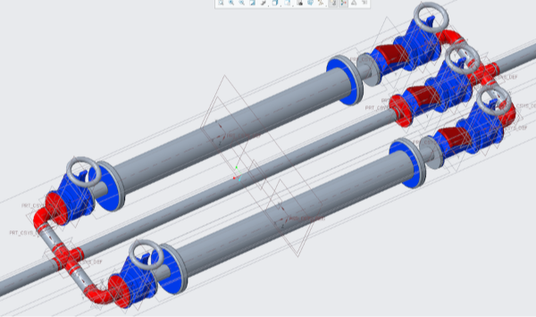 3D Σχεδιασμός Αντλιοστασίου
